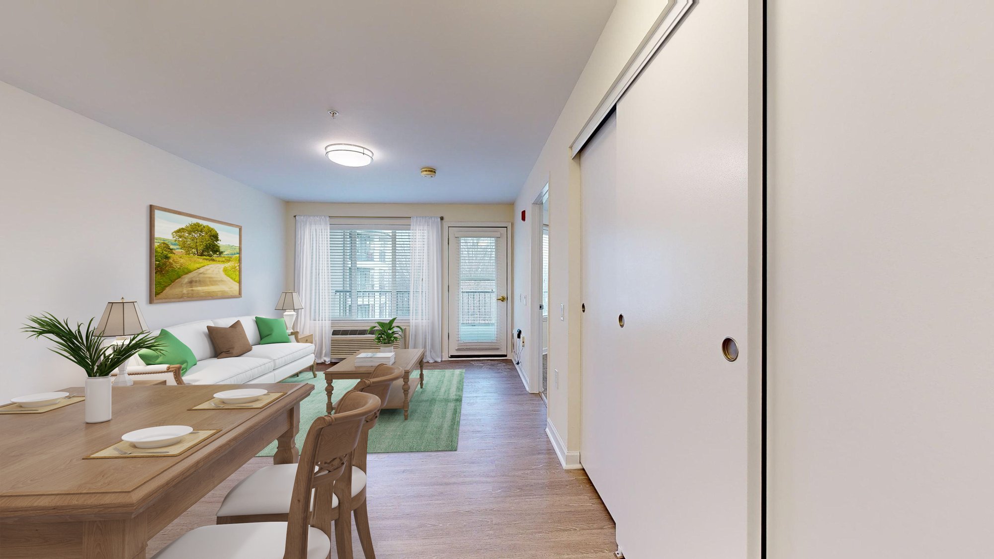 Manor-at-Steeplechase-IL-1-bed-545-sqft-Living-Room_Virtual Staging